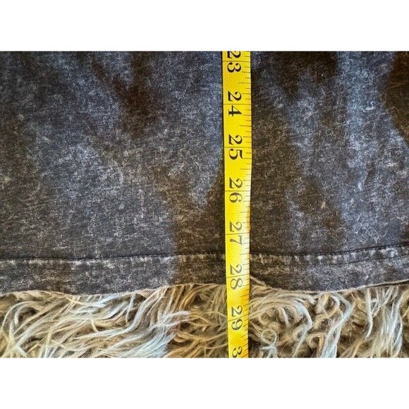 Great Land Anchorage Alaska Long Sleeve T Shirt US Vintage Black Bleach Dye XL - Picture 9 of 9